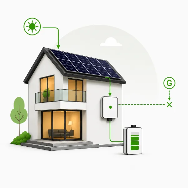 Sistema fotovoltaico offgrid  - M